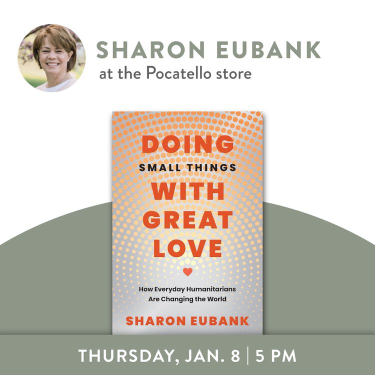 Promotional image featuring cover of "Doing Small Things with Great Love"