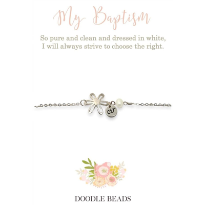 My Baptism CTR Bracelet