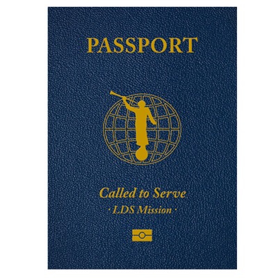 Missionary Passport Greeting Card