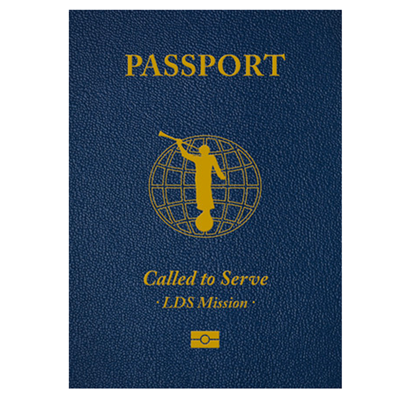 Missionary Passport Greeting Card, , large image number 0
