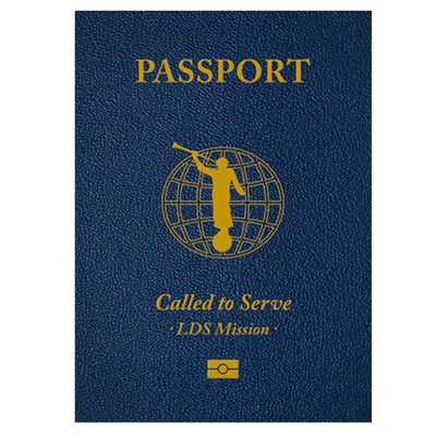 Missionary Passport Greeting Card