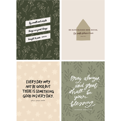 Small and Simple Things Print Set