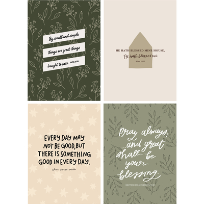 Small and Simple Things Print Set