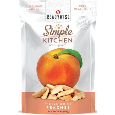 Simple Kitchen Freeze-Dried Peaches