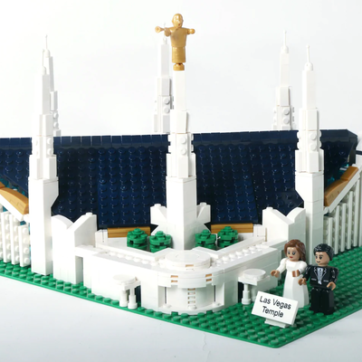 Las Vegas Temple Brick Set
