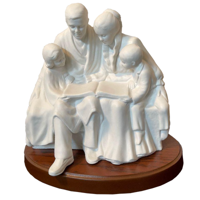 Family Ties Statue with Base (Porcelain)