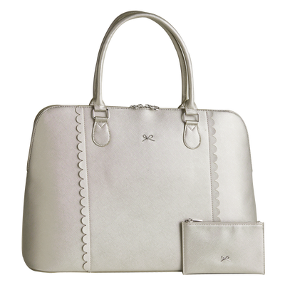 Pearl Scalloped Temple Bag