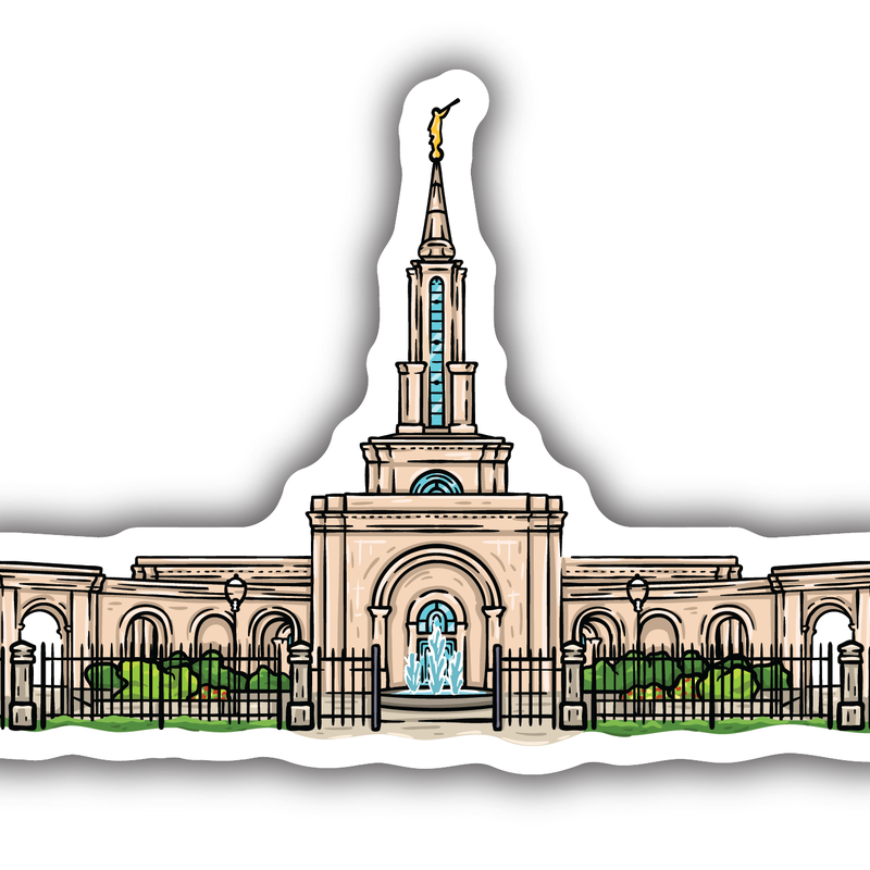 Sticker Sacramento Temple, , large image number 0