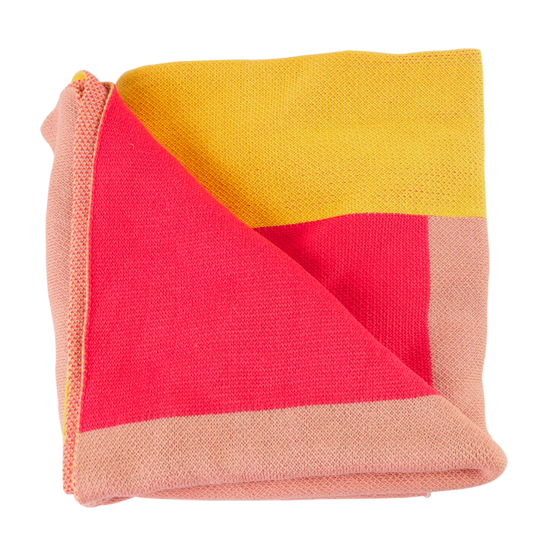 Color Block Throw