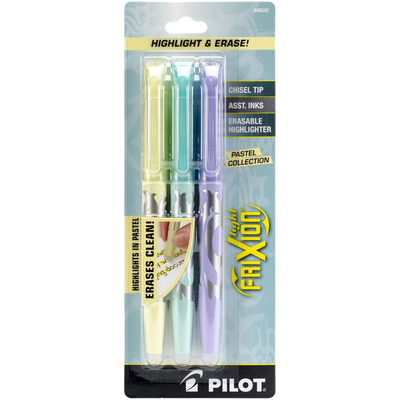 Highlighters Erasable Pastels