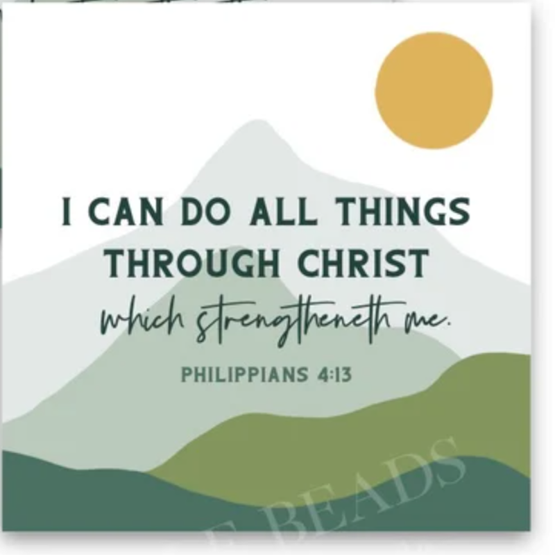 I Can Do All Things 2023 Youth Theme Green Mountain Print, , large image number 0