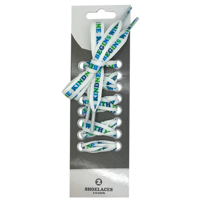 Kindness Begins with Me Shoelaces, , large