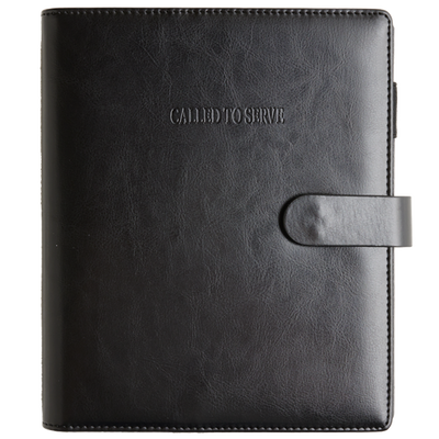 Called to Serve Leather Missionary 3-Ring Journal