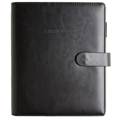 Called to Serve Leather Missionary 3-Ring Journal