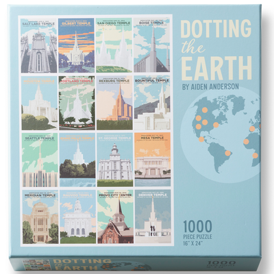 Dotting the Earth 1000 Piece Puzzle