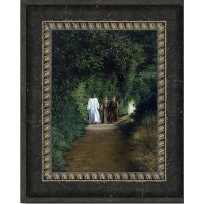 The Road to Emmaus (16x20 Framed Print)
