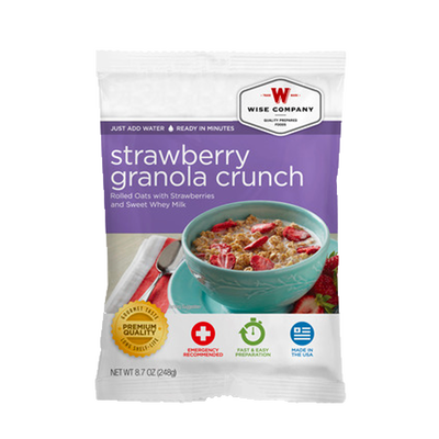 Strawberry Granola Crunch Pouch