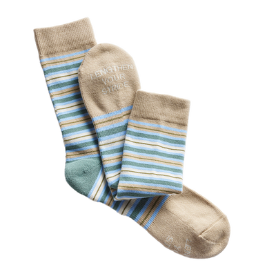Men's Stripe Lengthen Your Stride Socks