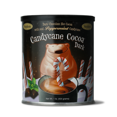 Dark Chocolate Candy Cane Hot Cocoa