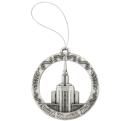 Oquirrh Mountain Temple Ornament