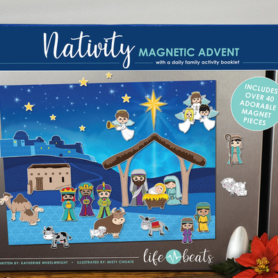 Magnetic Nativity Advent Set