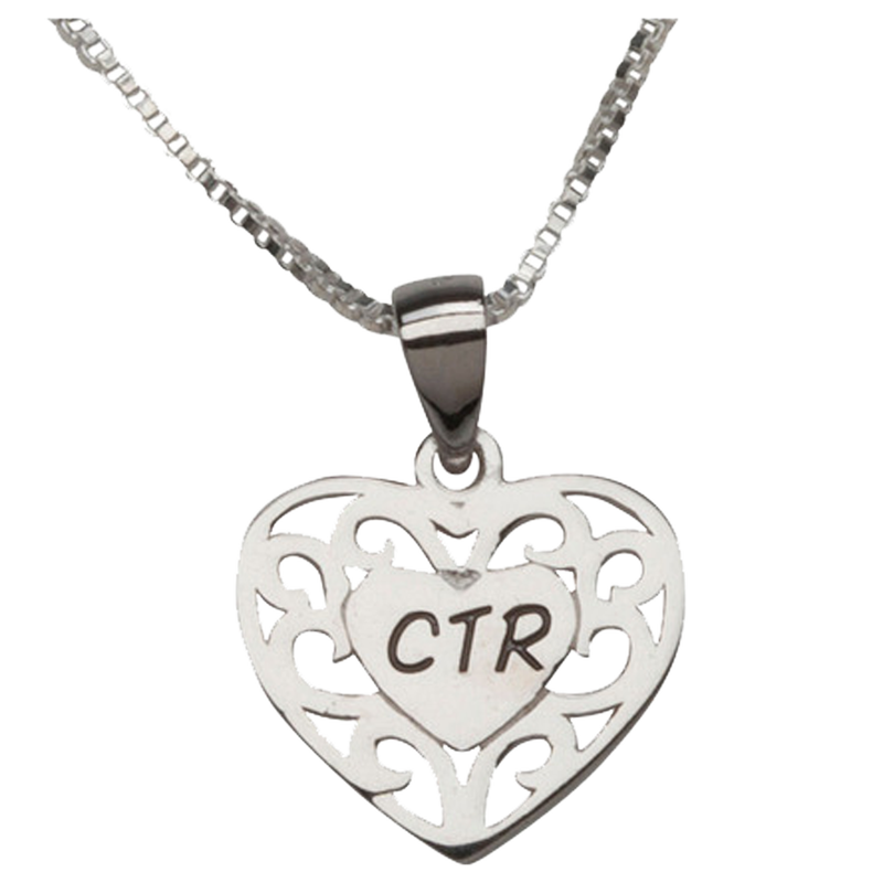 CTR Heart Necklace, , large image number 0