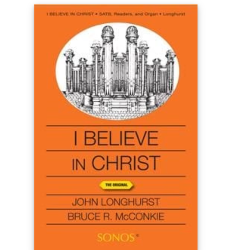 I Believe in Christ SATB Sheet Music, , large image number 0