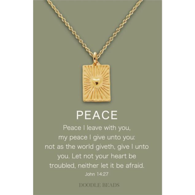 Peace Be Unto You Necklace