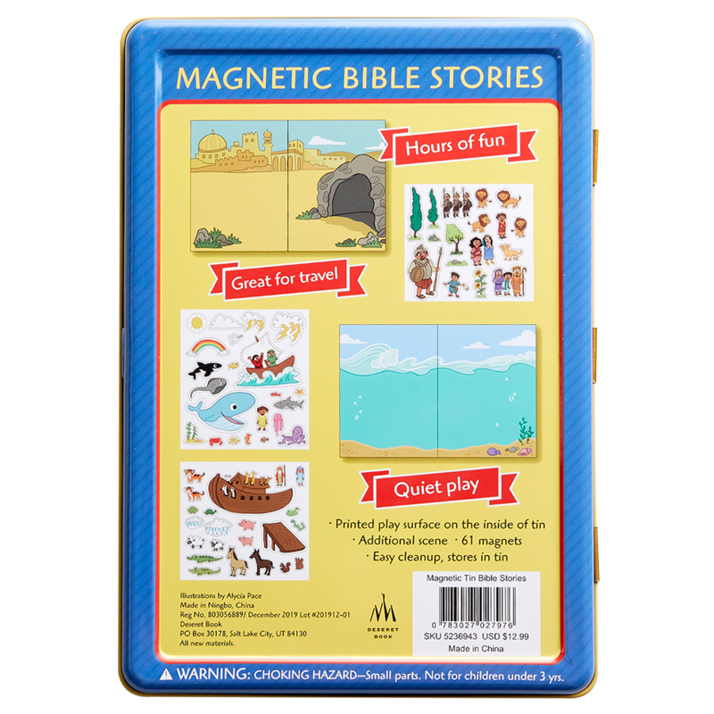 Bible Stories Magnetic Tin, , large image number 0