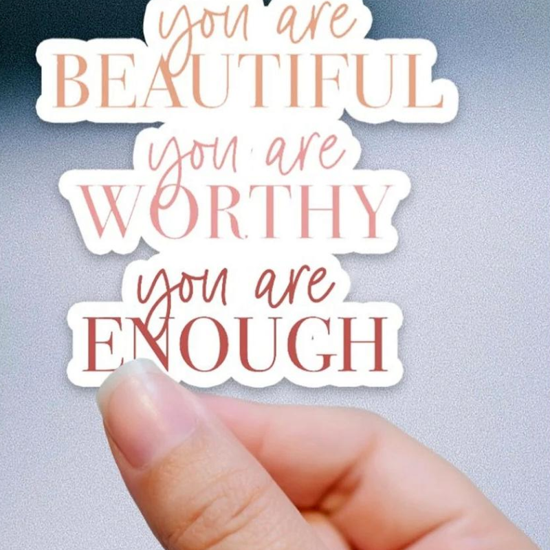 You are Beautiful Sticker, , large image number 0