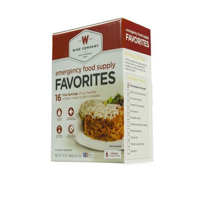 Emergency Food Supply Favorites Box