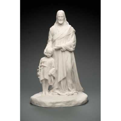 Jesus and the Child Statue