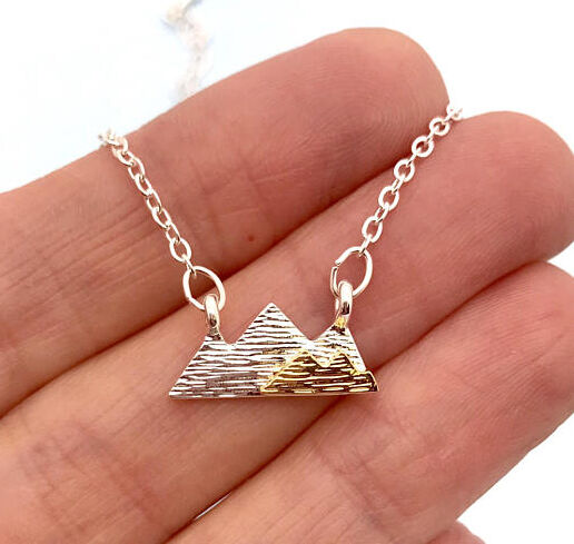 Beautiful Destinations Mountain Necklace