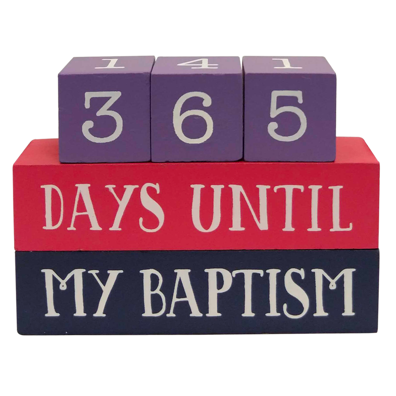 Baptism Countdown Block Set, , large image number 0