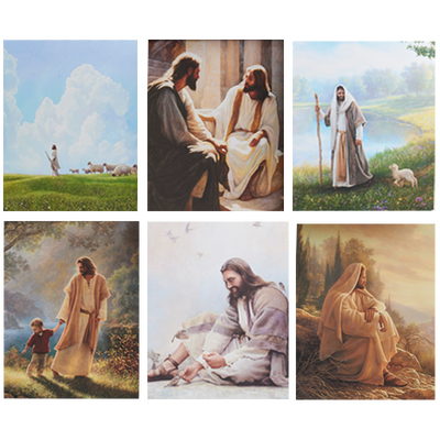 Greg Olsen 6 Prints in 1 Frame Collection