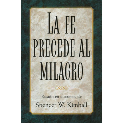 Spanish Faith Precedes The Miracle C20