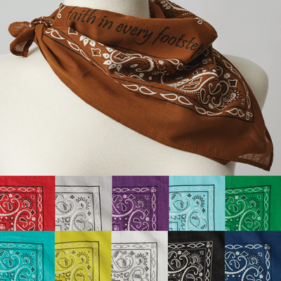 Faith in Every Footstep Trek Bandana