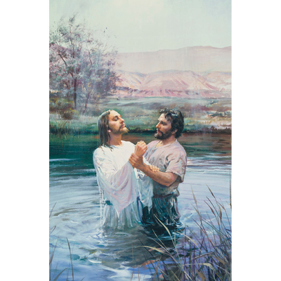 John Baptizing Jesus Program Cover