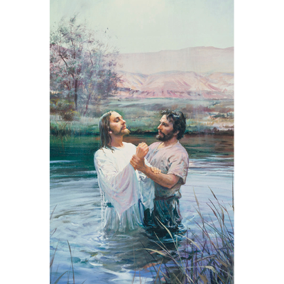 John Baptizing Jesus Program Cover
