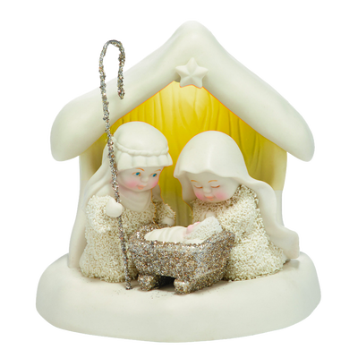 Beneath the Christmas Star Porcelain Nativity Figurine