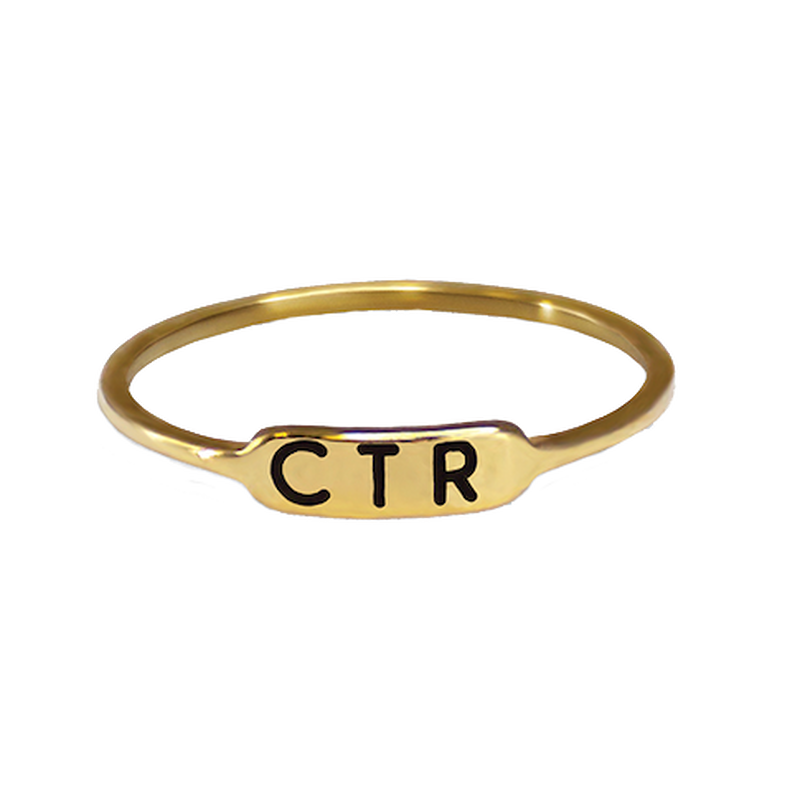 Bracket Gold CTR Ring, , large image number 0