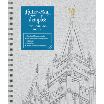 Latter-day Temples Coloring Book