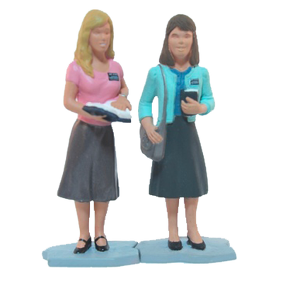 Sister Missionaries Action Figure: Set 9