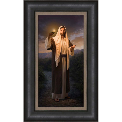 Lead, Kindly Light Canvas (32x20 Outside Frame Dimensions)