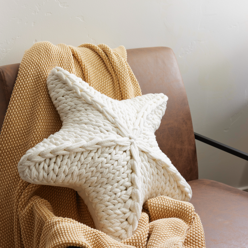 Large shop star cushion
