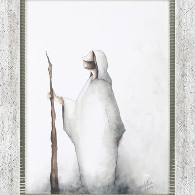 The Shepherd (20x25 Framed Size)