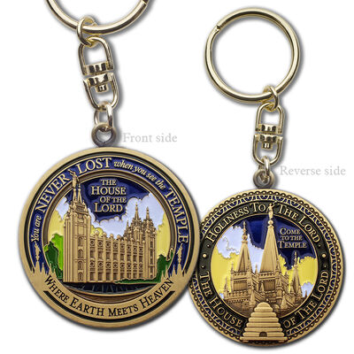Salt Lake Utah Temple Keyring