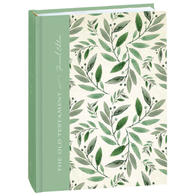 The Old Testament, Journal Edition, Green Floral (No Index)