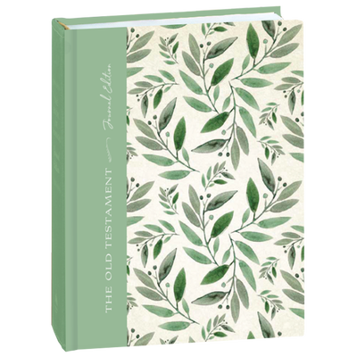 The Old Testament, Journal Edition, Green Floral (No Index)