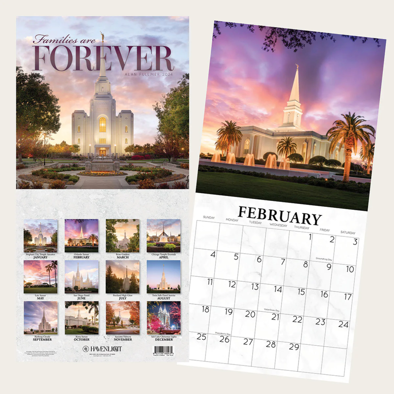 2024 Families are Forever Calendar